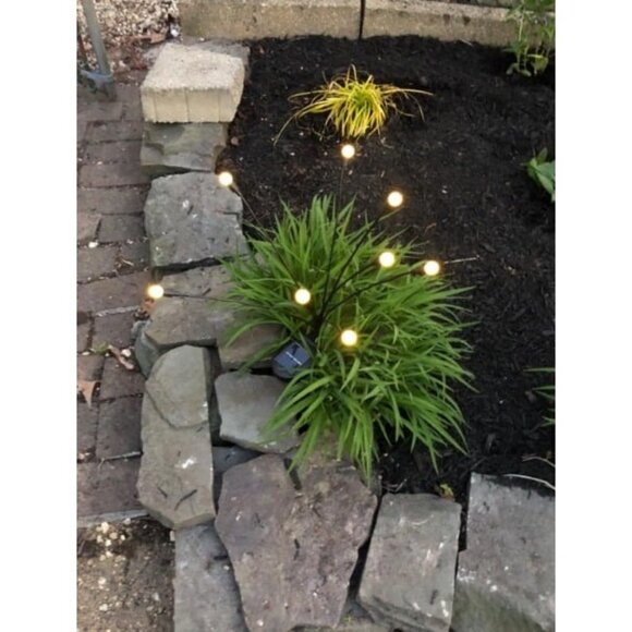 Solar Lights Outdoor Waterproof 2 Pack, Upgraded Outdoor Solar Lights for Yard - Picture 1 of 1